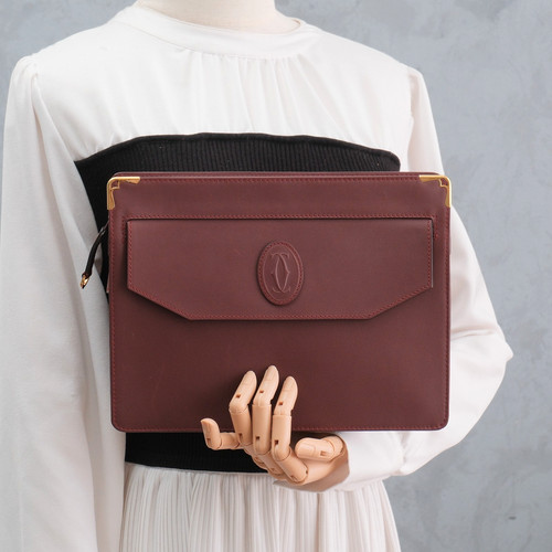 Cartier clutch bag hand - cartier,