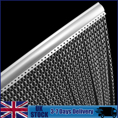 210cm aluminum chain door - 90*210cm,