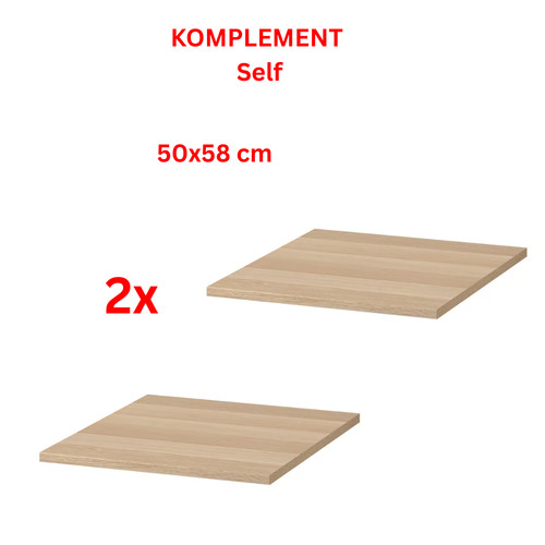 Ikea komplement shelf white - komplement,