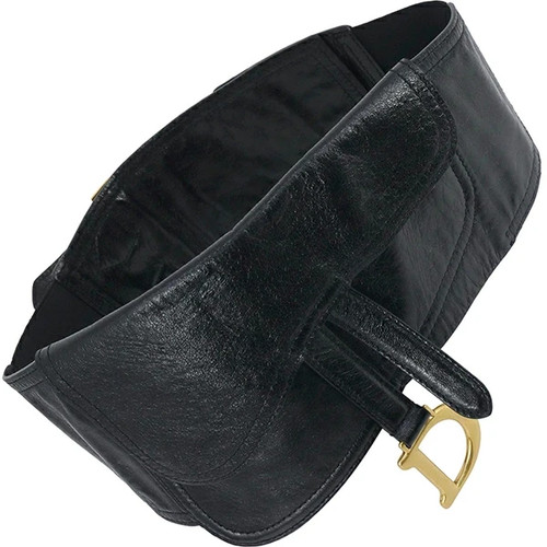 Dior christian saddle belt bag - dior,