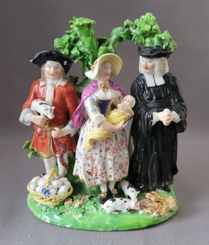 Antique derby tythe - antique, pig