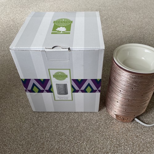 Scentsy etched core rose gold - etched,