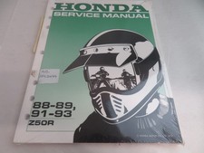 GENUINE HONDA Z50R Z50 1988-89 1991-93 SERVICE REPAIR MANUAL SHOP GUIDE BOOK
