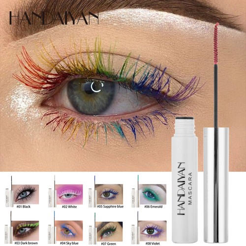 Colour mascara waterproof - colour, fast