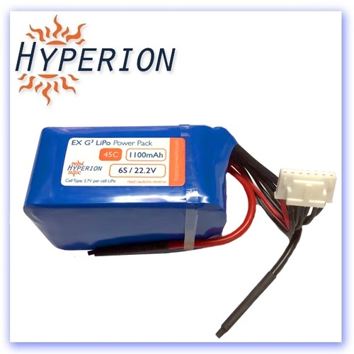 1100mah 45c hyperion - 1100mah,