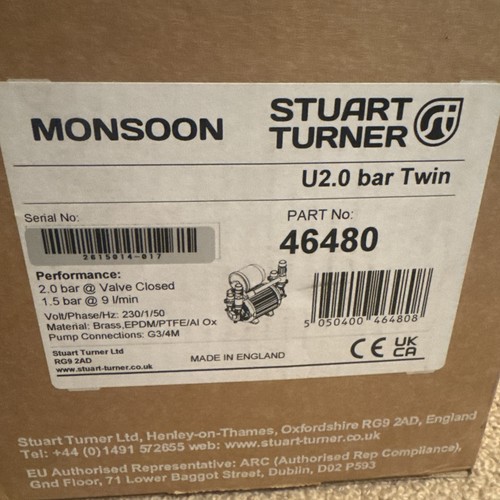 Stuart turner monsoon 46480 - turner,