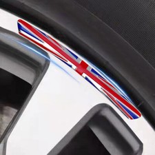 4Pcs England Flag Sticker Car