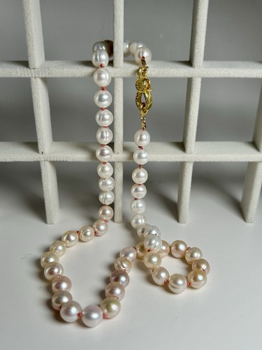 10mm baroque pearl - pearl, necklace