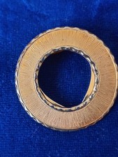 Vintage/retro Gold Tone Metal Scarf Clip