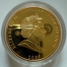 2009 Cook Islands $1 coin