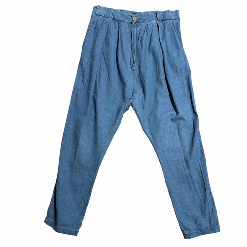 Zara man blue pleated drop - man,