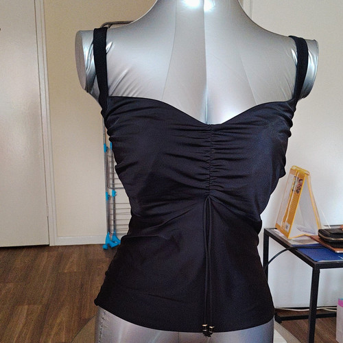 Bravissimo black tankini top - black,