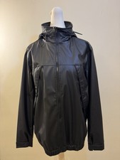 Peaceful Hooligan Palmer jacket Black Rubberised Medium
