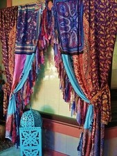2 Pcs Indian Old Recycle Silk