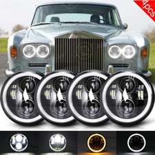 4PCS 5.75" 5 3/4 LED Headlight