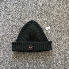 Paul & Shark Beanie Hat Green