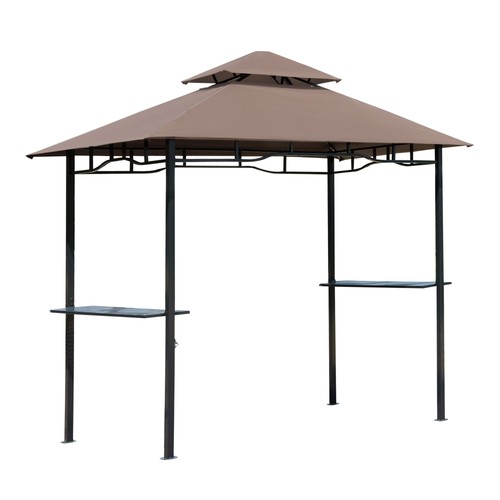 Outdoor cooking gazebo - cooking,