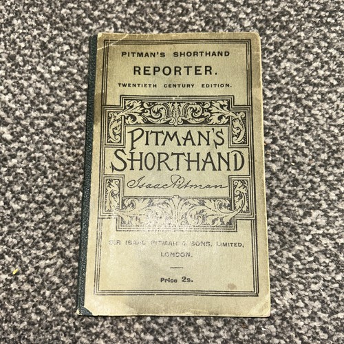 C1930s pitman shorthand book - c1930s,