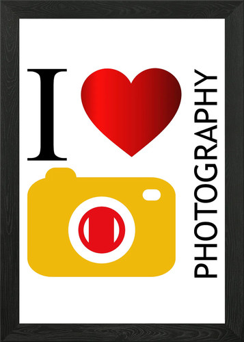Love photography framed - photography, wall