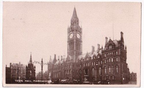 Manchester town hall - town,
