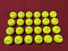 24 CALLAWAY SUPERSOFT YELLOW