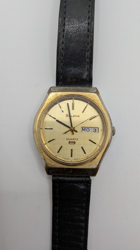 Vintage bulova day - vintage,