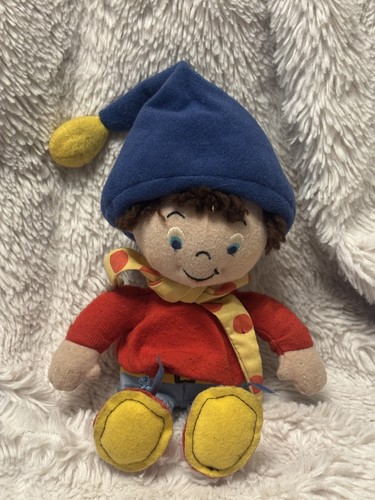 Vintage noddy golden soft toy - noddy,