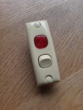 Caravan Clipsal Slim Line Switch With Light Motorhome Campervan Boat Switch 12v 