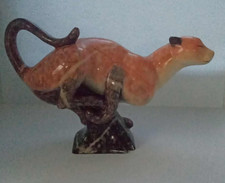 Vintage 2001  running marble cheetah signed figurine ornament