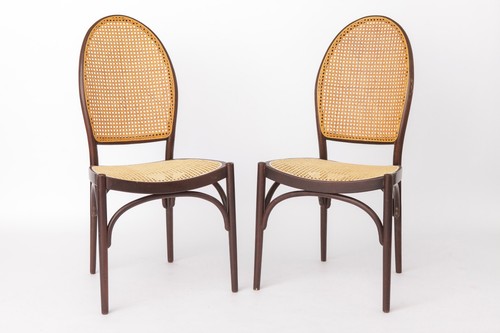 Pair vintage thonet - of,