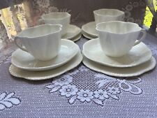 SHELLEY DAINTY WHITE TRIOS SET