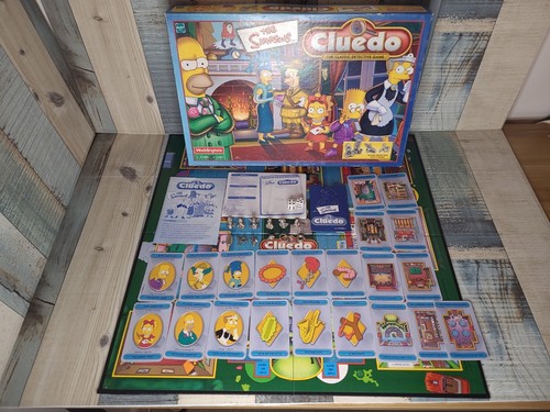 The simpsons cluedo with - the,