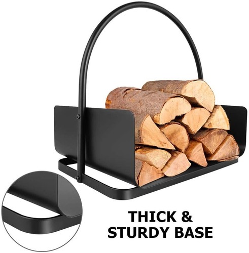 Firewood log holder fireplace - firewood,