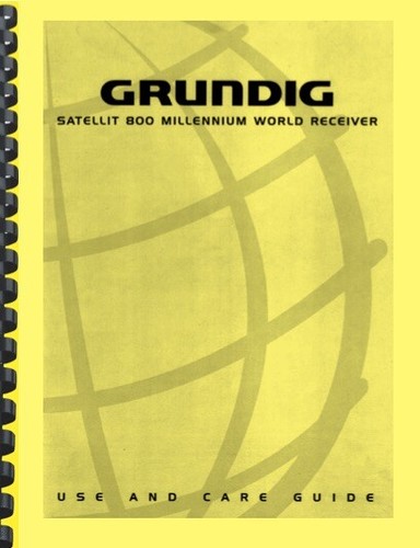 Grundig satellit 800 - grundig,