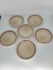 Homespun Churchill Stonecast Range Cottage England speckled Plates X 6 New