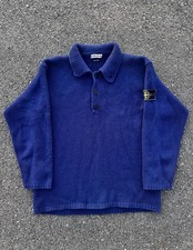 Vintage 1996 Stone Island Wool Sweater Made In Italy