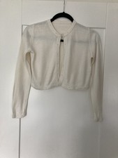 Marks And Spencer White Bolero