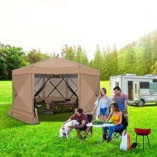 15x15FT 7-Sided Pop Up Gazebo