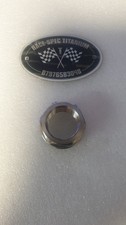 M25x1 titanium axle nut - titanium,