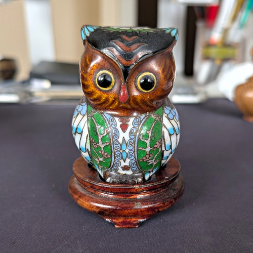 Vintage chinese cloisonné - vintage,