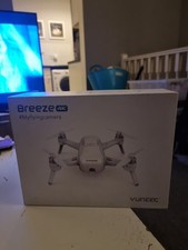 MISSING CHARGER AND BATTERY Yuneec Breeze 4K Quadcopter Drone Compact Bluetooth,