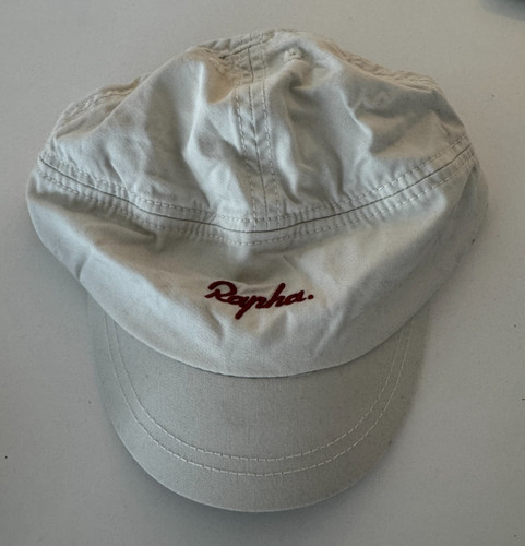 Rapha logo cap off white - rapha,
