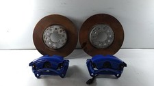 VOLKSWAGEN GOLF BRAKE KIT CALIPERS GTE ADVANCE DSG 1.4L Hybrid FRONT BLUE 13-20