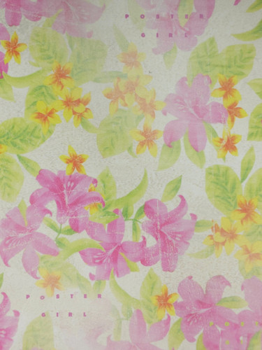 Static fade hibiscus floral - fade,