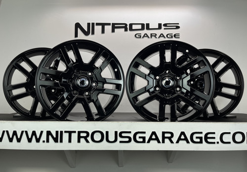 Gloss black wheels 6x130 - black,