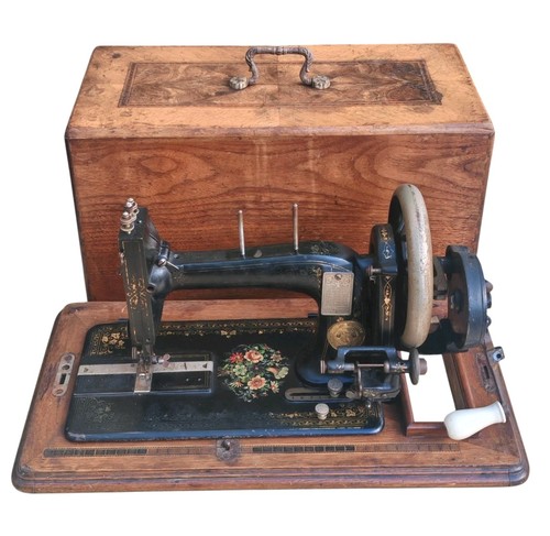 Antique naumann hand crank - naumann,