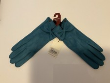 Ladies Dents Petrol Blue