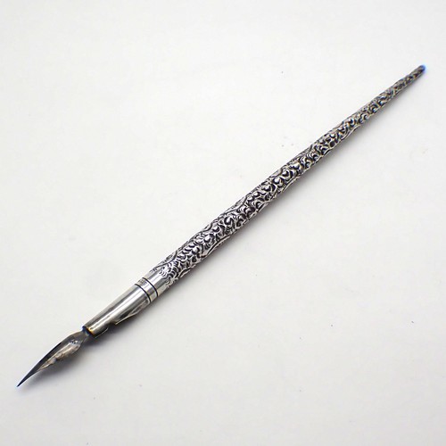 Antique dip pen sterling - antique,
