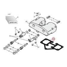 Cometic motorcycle rocker - motorcycle,