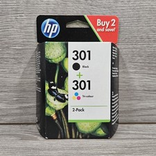 Genuine HP 301 Black & Colour